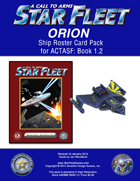 ACTASF Orion Ship Roster Card Pack